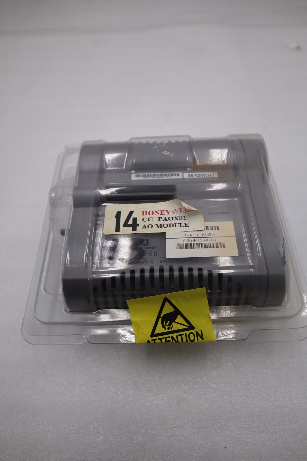 Used Honeywell 51405039-275 Analog Output Module CC-PAOX01 NEW UNIT STOCK G204A