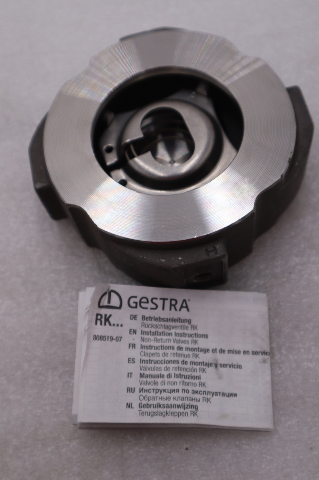 Used GESTRA RX86 DN HD VALVE STOCK #K-3912A