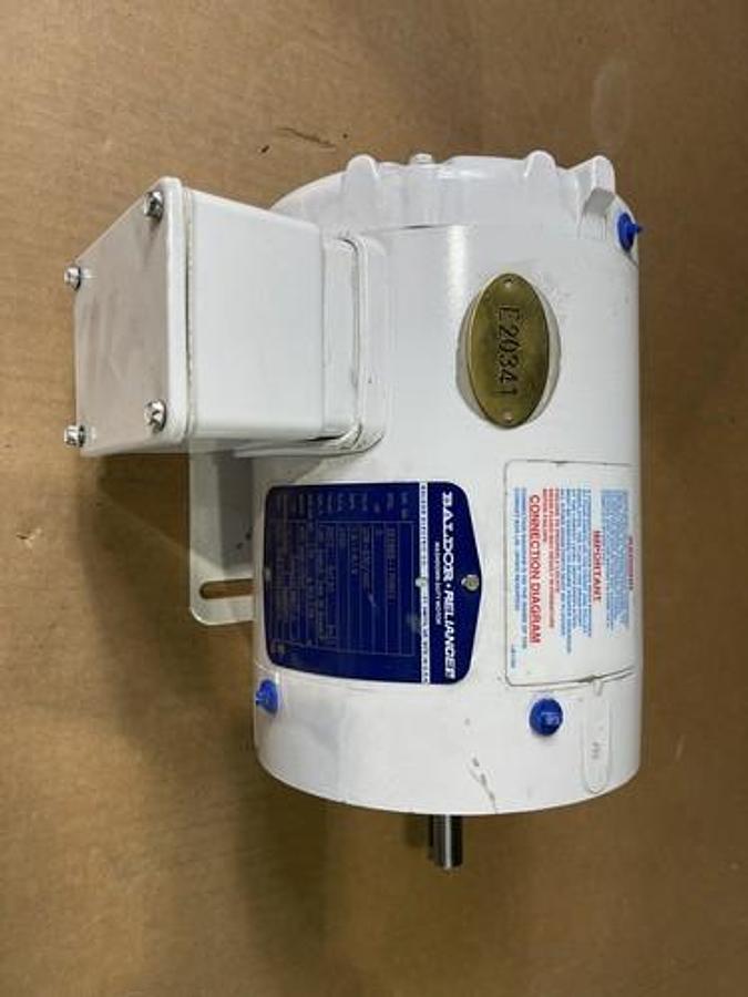 Used .5 HP BALDOR MOTOR SPEC 35Z862-1706G1 3450 RPM NEW MOTOR FRAME 56CZ S-66