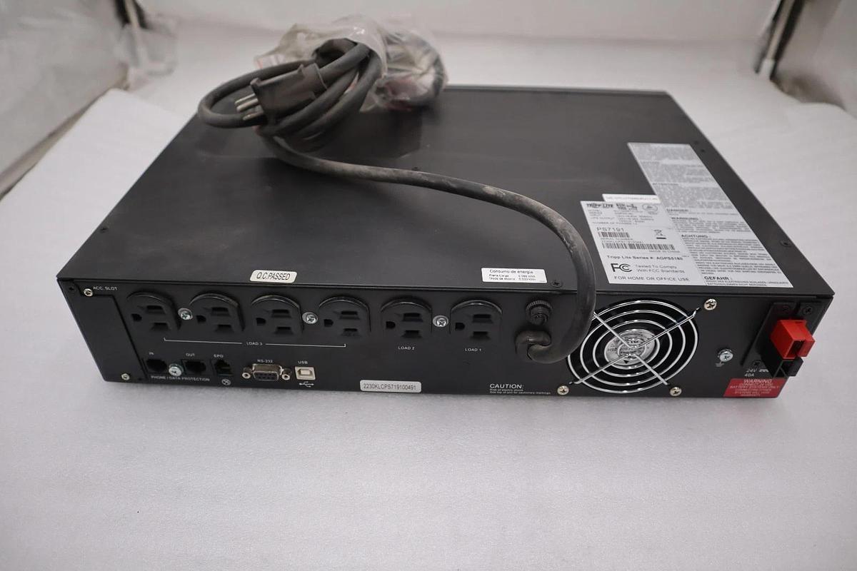 Used NEW Tripp Lite SU1000RTXL2UA Smart Online Ups 120V 800W Double Conversion #H1887