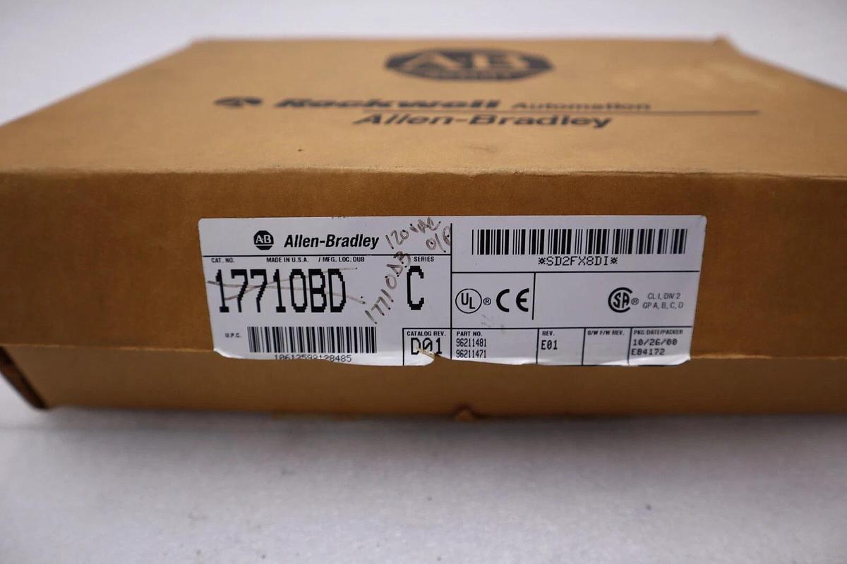 NEW ALLEN BRADLEY 17710BD SERIES C CAT D01 REV E01 OUTPUT MODULE STOCK K-3017A
