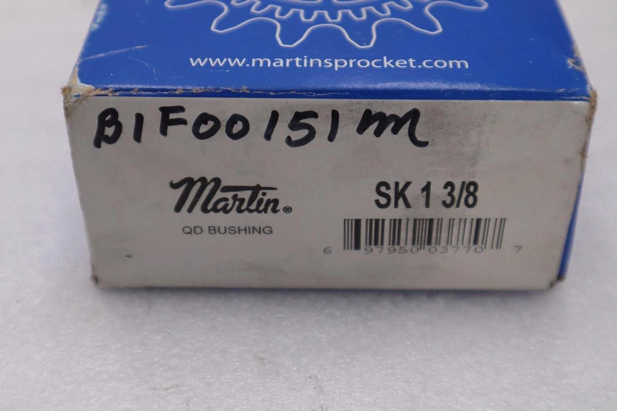 Used MARTIN SPROCKET & GEAR INC SK 1 3/8 / SK138 STOCK G84A