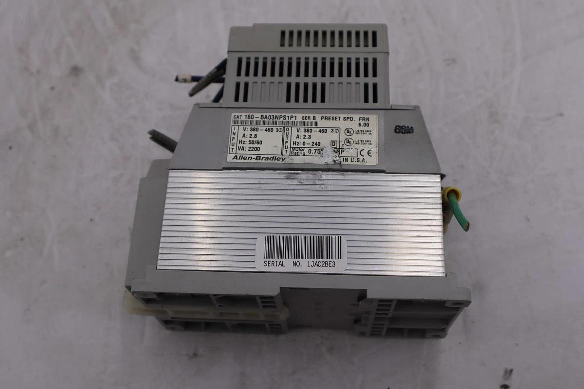 Used Used Allen-Bradley Variable Speed Controller IP20 160-ba03nps1p1 L-145