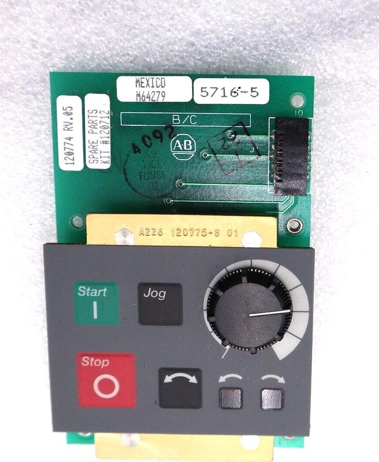Used Allen Bradley 135466 Operator Keypad Panel Board #2346