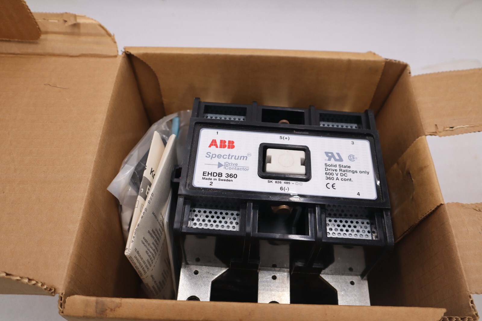 Used ABB Contactor EHDB360C-1L NEW WITH BOX STOCK G9A