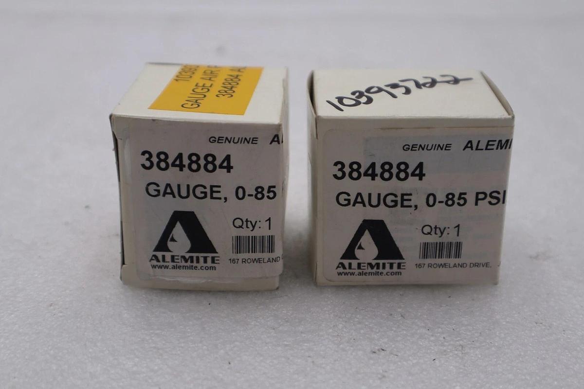 ALEMITE 38488 GAUGE 0-85 PSI STOCK #K-1904