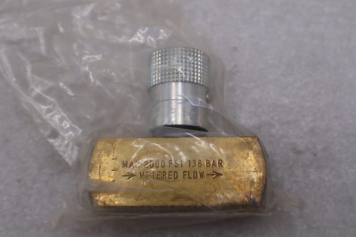 Used PARKER SPN600B NEEDLE VALVE STOCK #L-246B