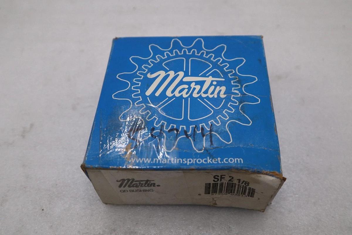 LOT OF 2 NEW OPEN BOX MARTIN SPROCKET SF 2 1/8 BUSHING STOCK K3250CC