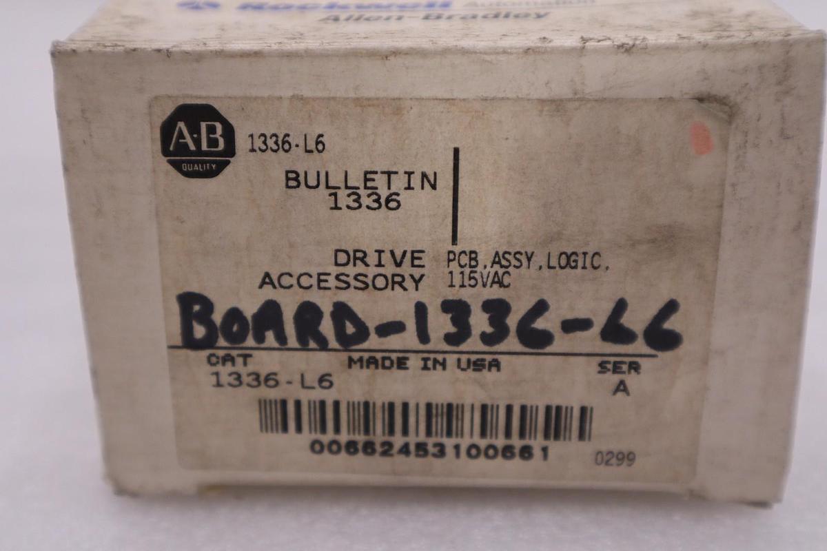 ALLEN BRADLEY 1336-L6 CONTROL INTERFACE BOARD FOR 1336 VFD - STOCK GF111A