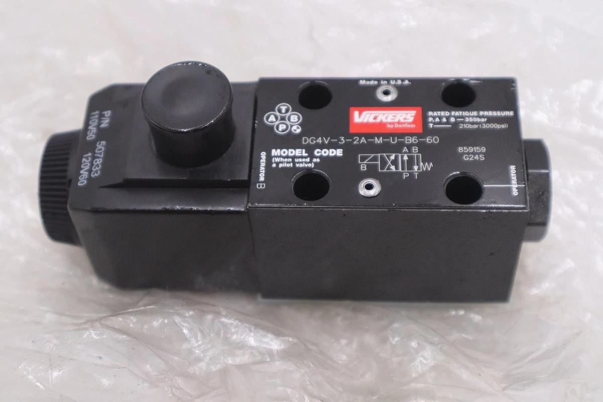 NEW OPEN BOX Vickers DG4V-3-2A-M-U-B6-60 DIRECTIONAL SOLENOID VALVE STK K303A