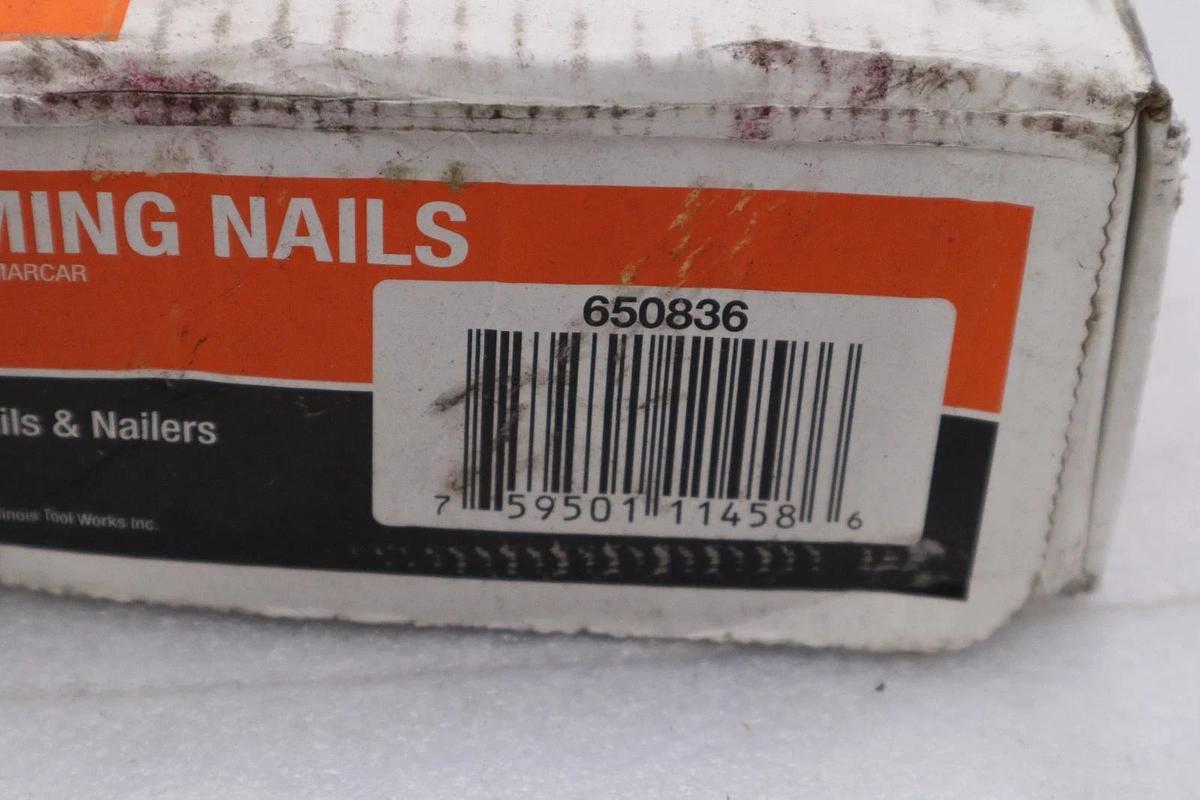 Used NEW Paslode Framing Nails Brite Interior 3" x .120" 2500 Qty  STK K-3962CC