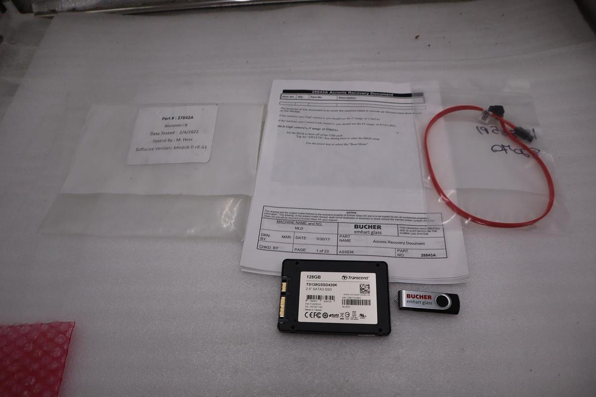Used NEW OPEN BOX Transcend TS128GSSD420K SSD420K 128GB Internal SSD Memory STK H1813