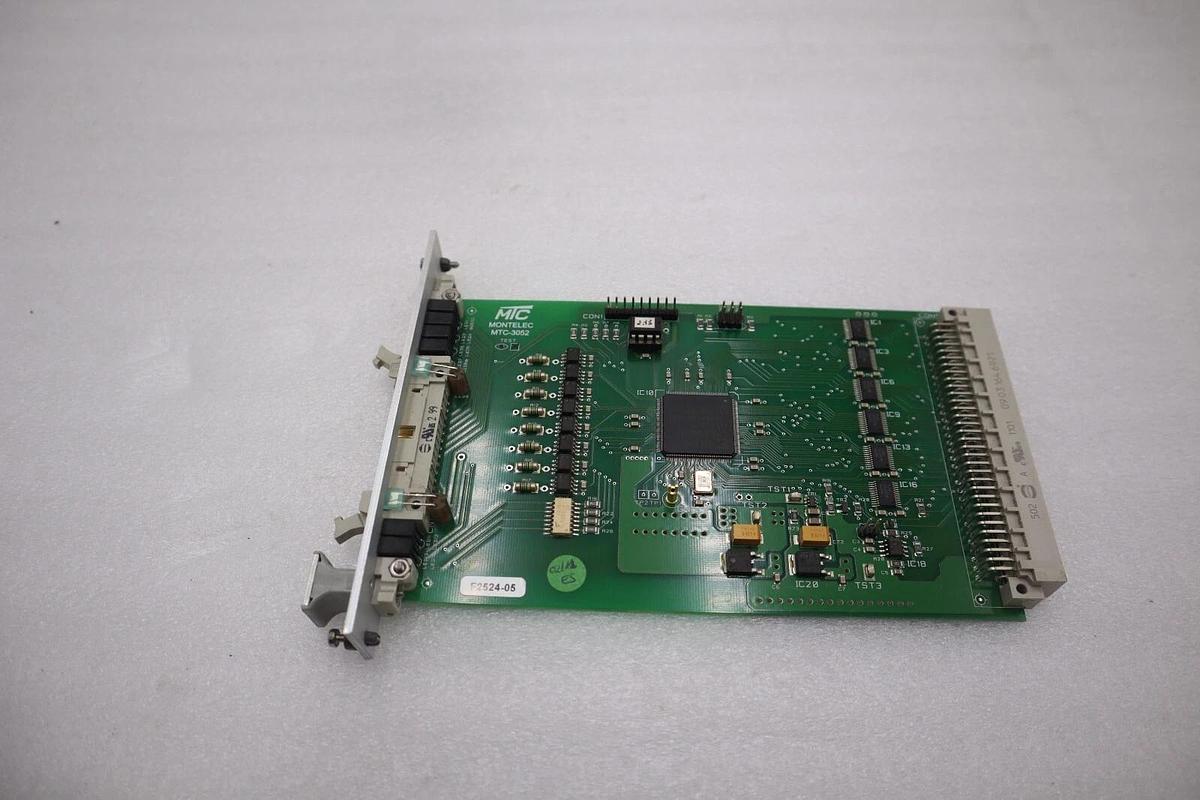 Used PASABAN FAST I/O MTC-3052 PLC CARD STOCK #3964-A