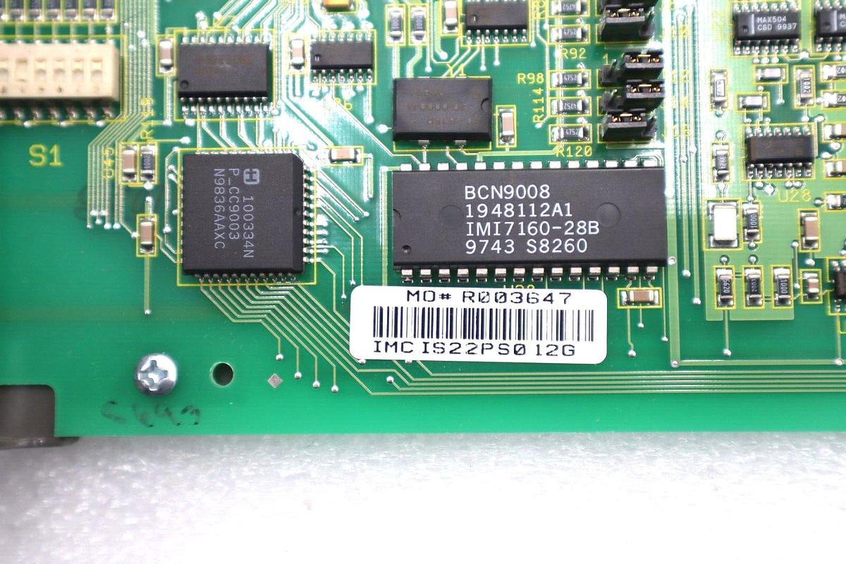 Used BAILEY INFI 90 +5/15/24VDC 3.5VA I/O CONTROL MODULE IMCIS12 #K-1609