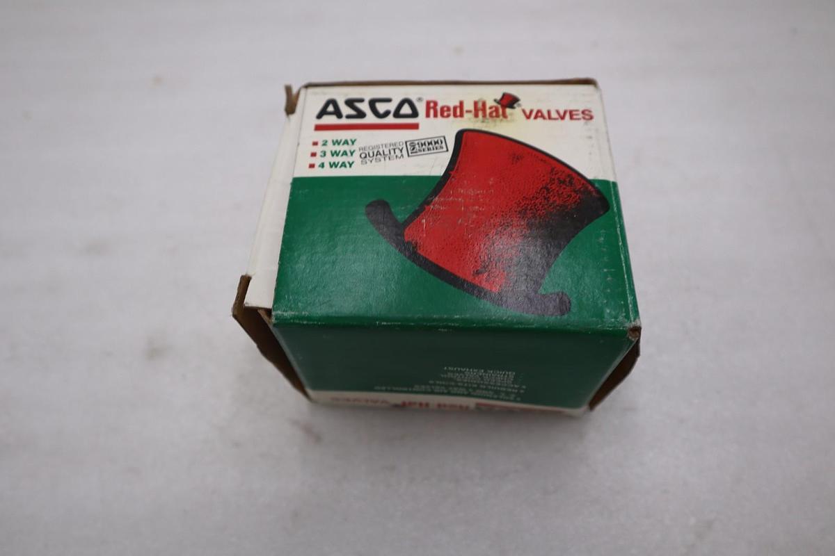 ASCO 8210G1 110/120V 5-200PSI 3/8" - NEW IN BOX - STOCK GF649A