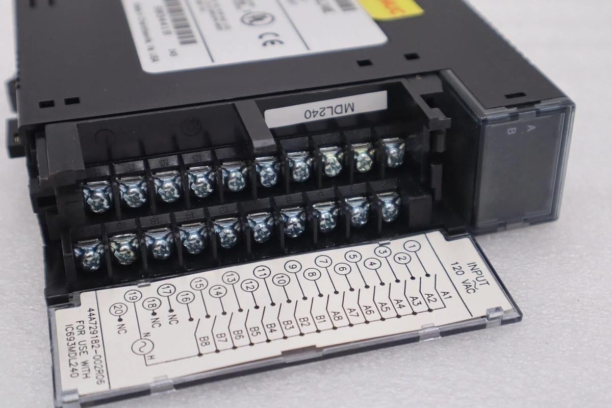 New GE FANUC IC693MDL240E INPUT MODULE 16 POINT DISCRETE 120 VAC STOCK 5506