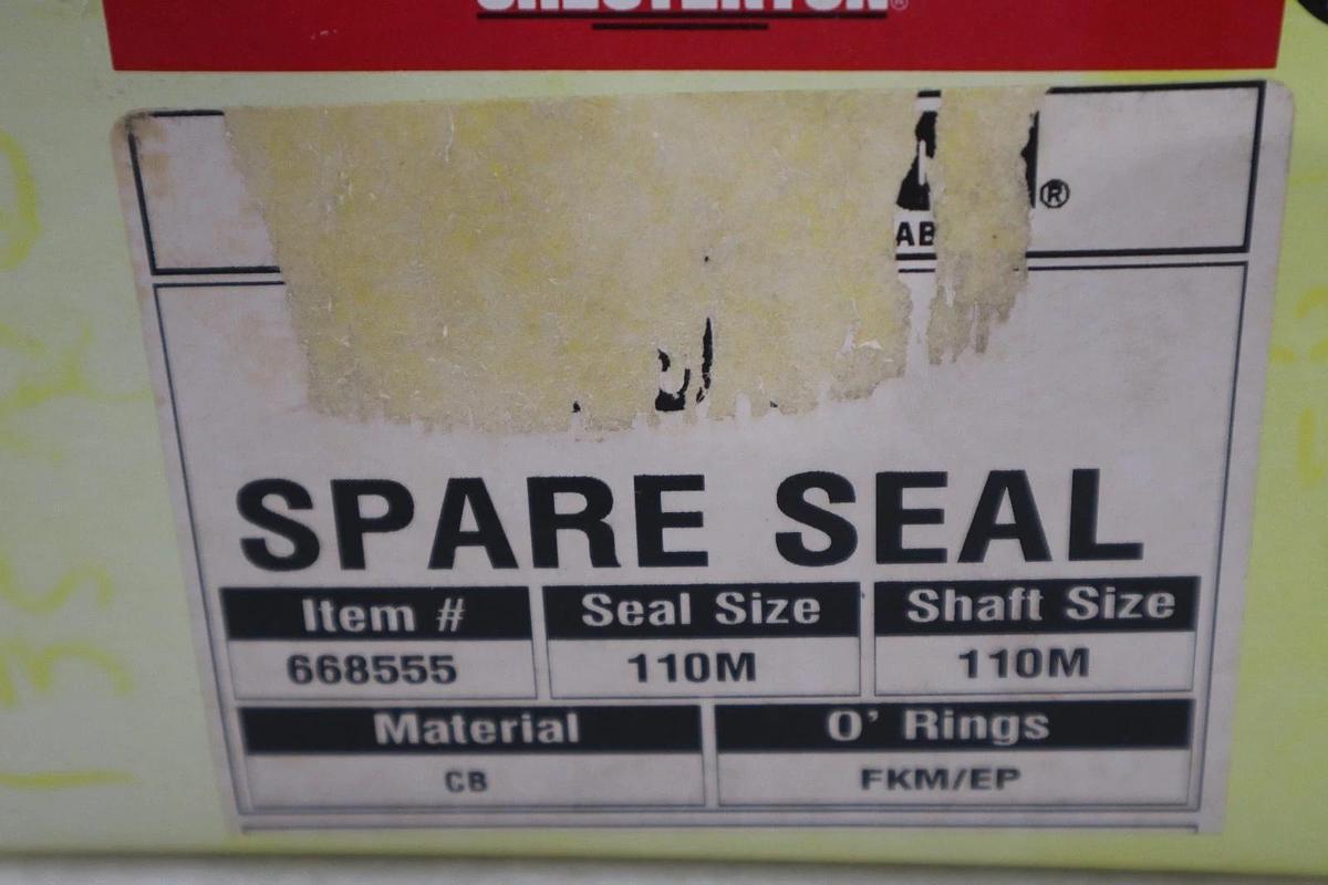 Used CHESTERON SPARE SEAL ASSEMBLY 668555 - NEW - STOCK GF694