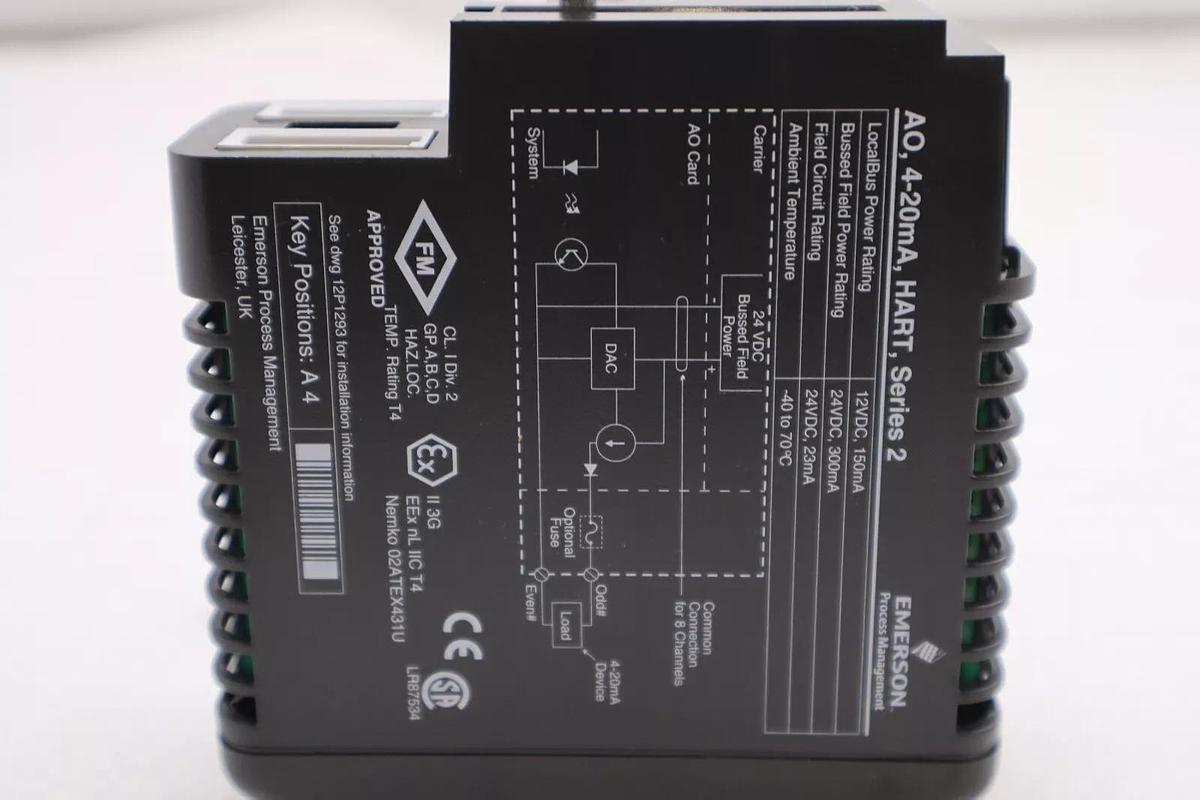 Emerson Analog Out Card KJ3221X1-BA1, New in Open Box  STOCK L-438