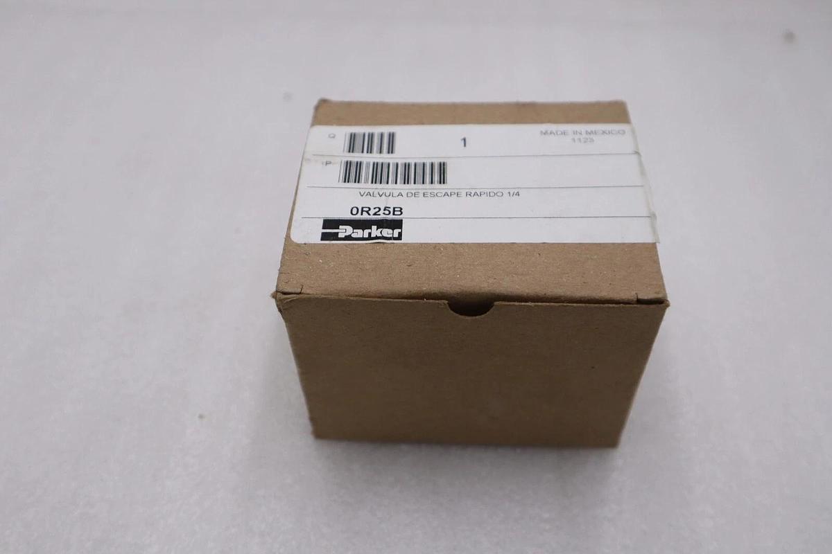 Used NEW PARKER 0R25B 1/4" QUICK EXHAUST VALVE STOCK H286A