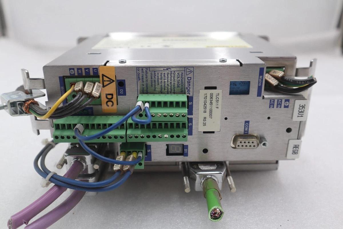 Used Bereger Lahr TLC511 F Servo Drive POSITIONING CONTROLLER 5 AMP STOCK B-698