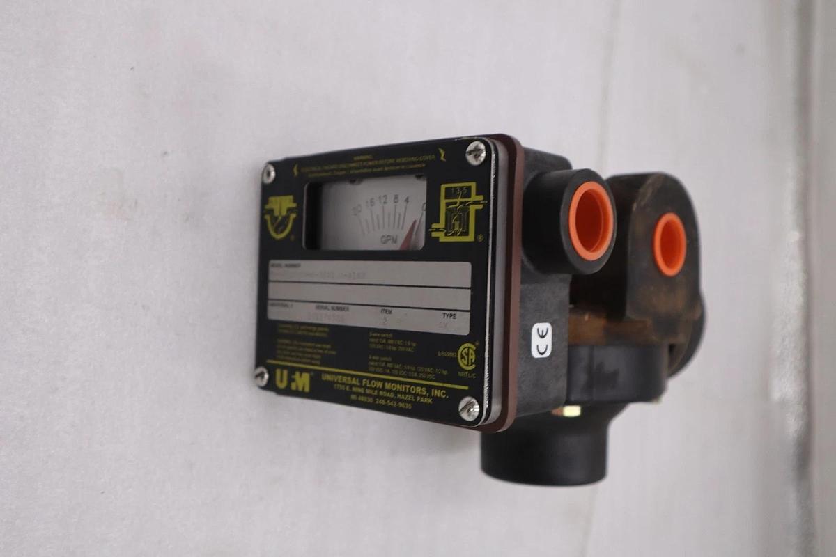 UNIVERSAL FLOW MONITORS MN-BSB20GM-6-32V1.0-A1XR FLOW METER - STOCK GF476