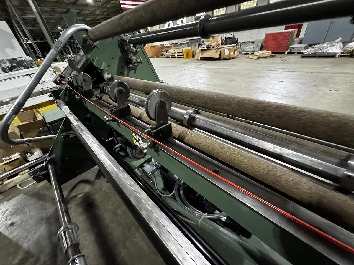 Used 62" DUSENBERY MODEL 635 BL DUPLEX SLITTER REWINDER