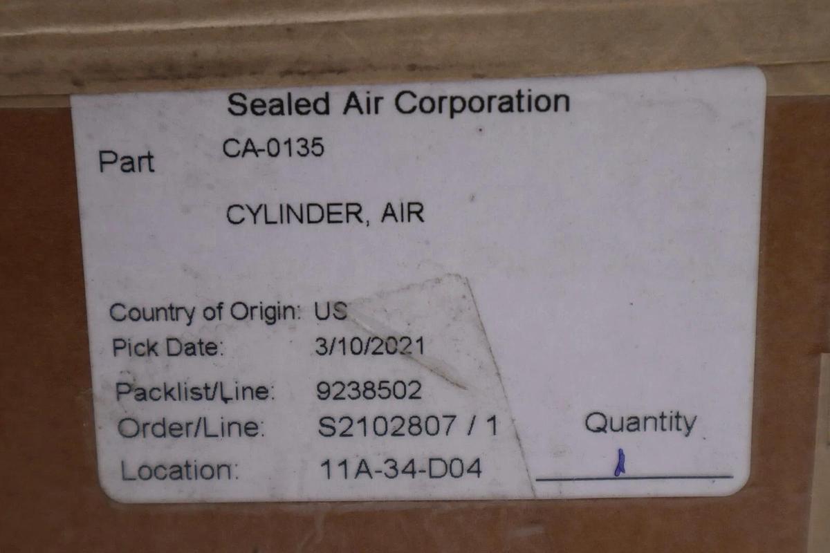 SMC NCGCA50-0800 AIR CYLINDER 145 PSI #4211