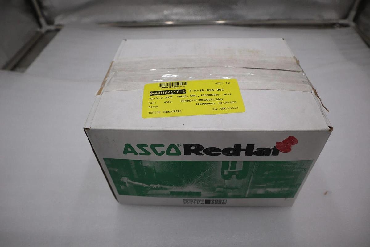 NEW IN BOX ASCO EF8300D068U 120/60 110/50 General Service Solenoid Valve #G513