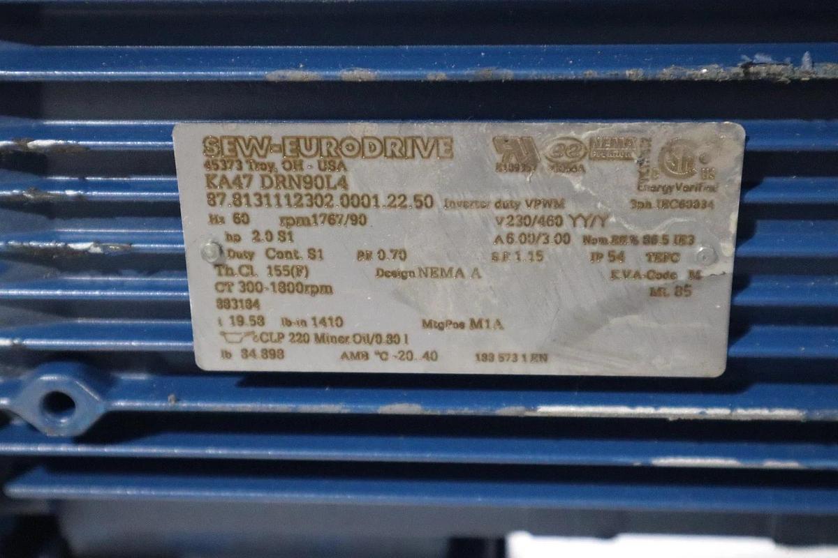 New Sew Eurodrive KA47 DRN90L4 / KA47DRN90L4 STOCK HP134