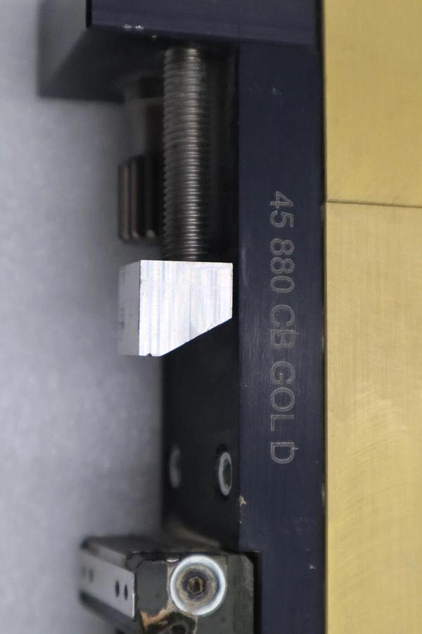 Used Mario Cotta 45 880 CB Gold Pneumatic Shear Knife Holder STOCK S-125-A