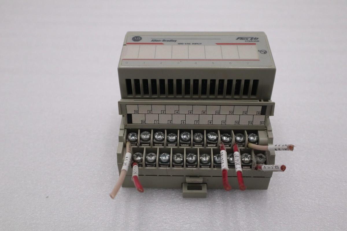 Used Allen Bradley 1794-IA8 1794-1A8 1794-IAB 1794-TBN Flex I/O Input Module #2425A