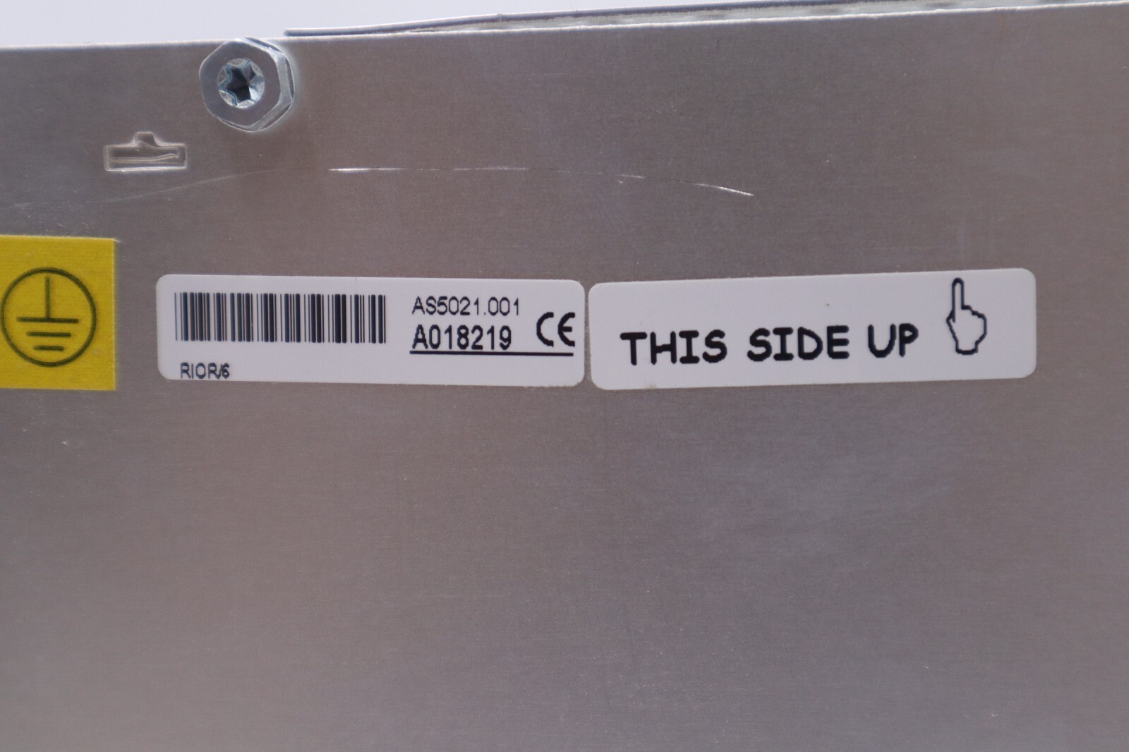 Used Robox AS5021.001 RACK UNIT / DOUBLE-42 TE / RIOR/6 5 SINGLE-SLOT BOARD STK 1276