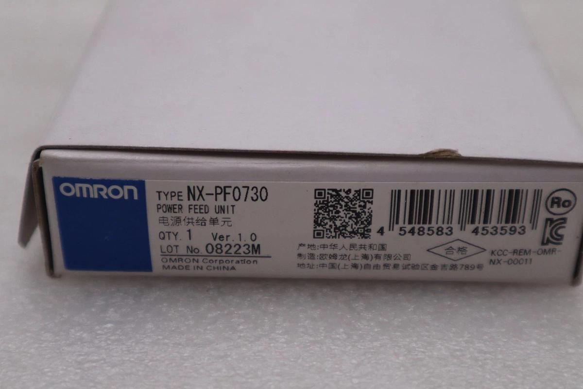 Used OMRON NX-PF0730 POWER FEED UNIT - NEW SEALED - STOCK GF571A