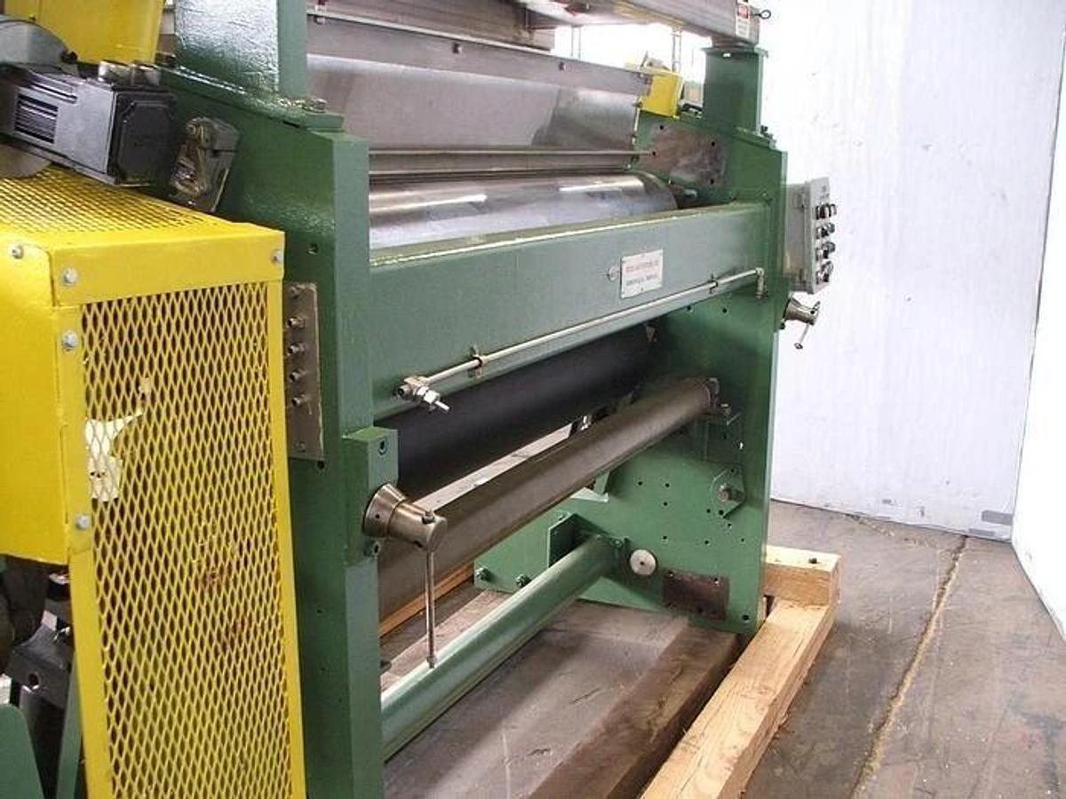 Used 60" WALDRON / ROSS AIR SYSTEMS REVERSE ROLL COATING STATION