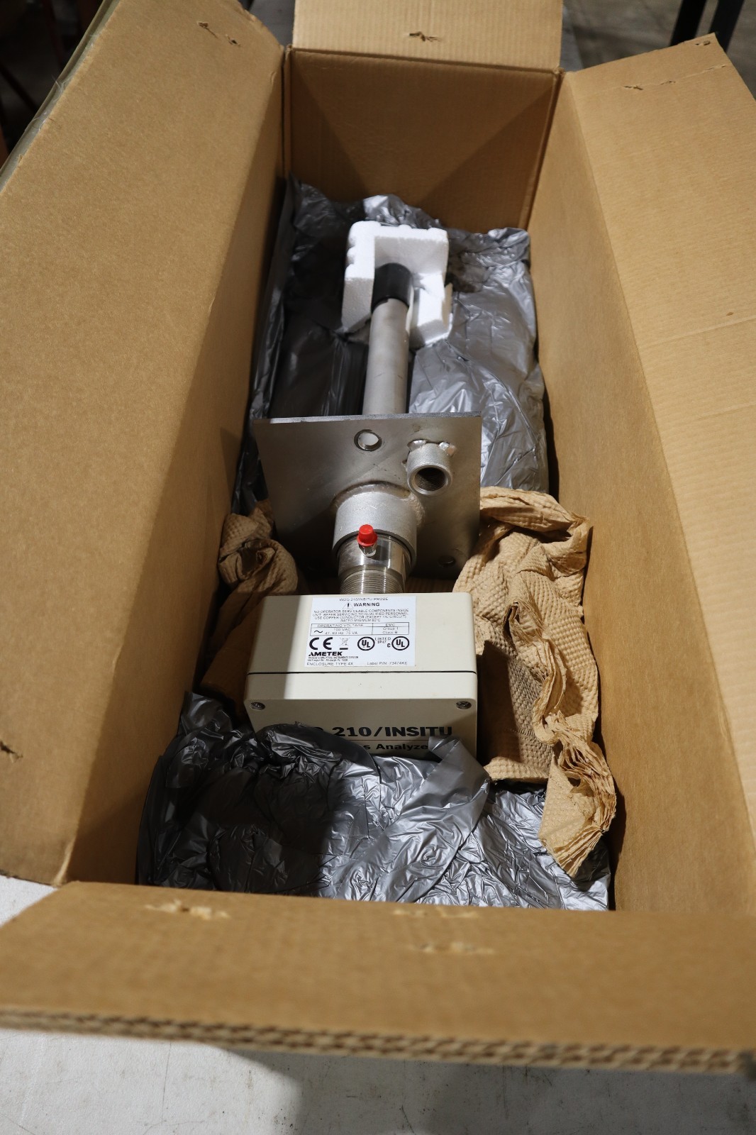 Used Ametek WDG 210/INSITU O2 Flue Gas Analyzer 100VAC 75VA - STOCK GF175