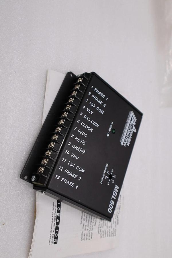NEW ANAHEIM AUTOMATION MBL600 STEP DRIVER NEW UNIT STOCK H1625