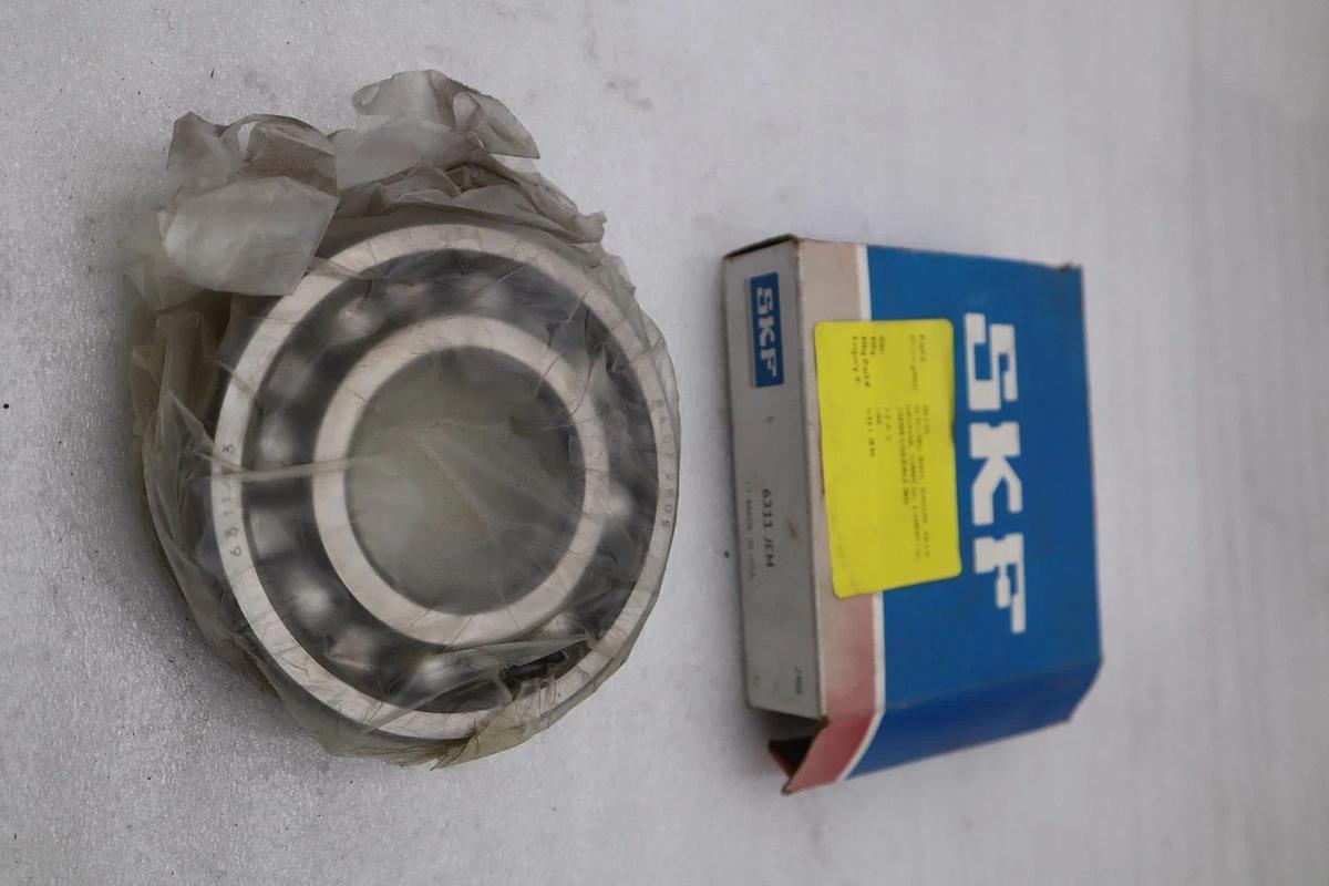 LOT OF 2 NEW OPEN BOX SKF Bearing 6311 JEM 6311-JEM STK K3246CC