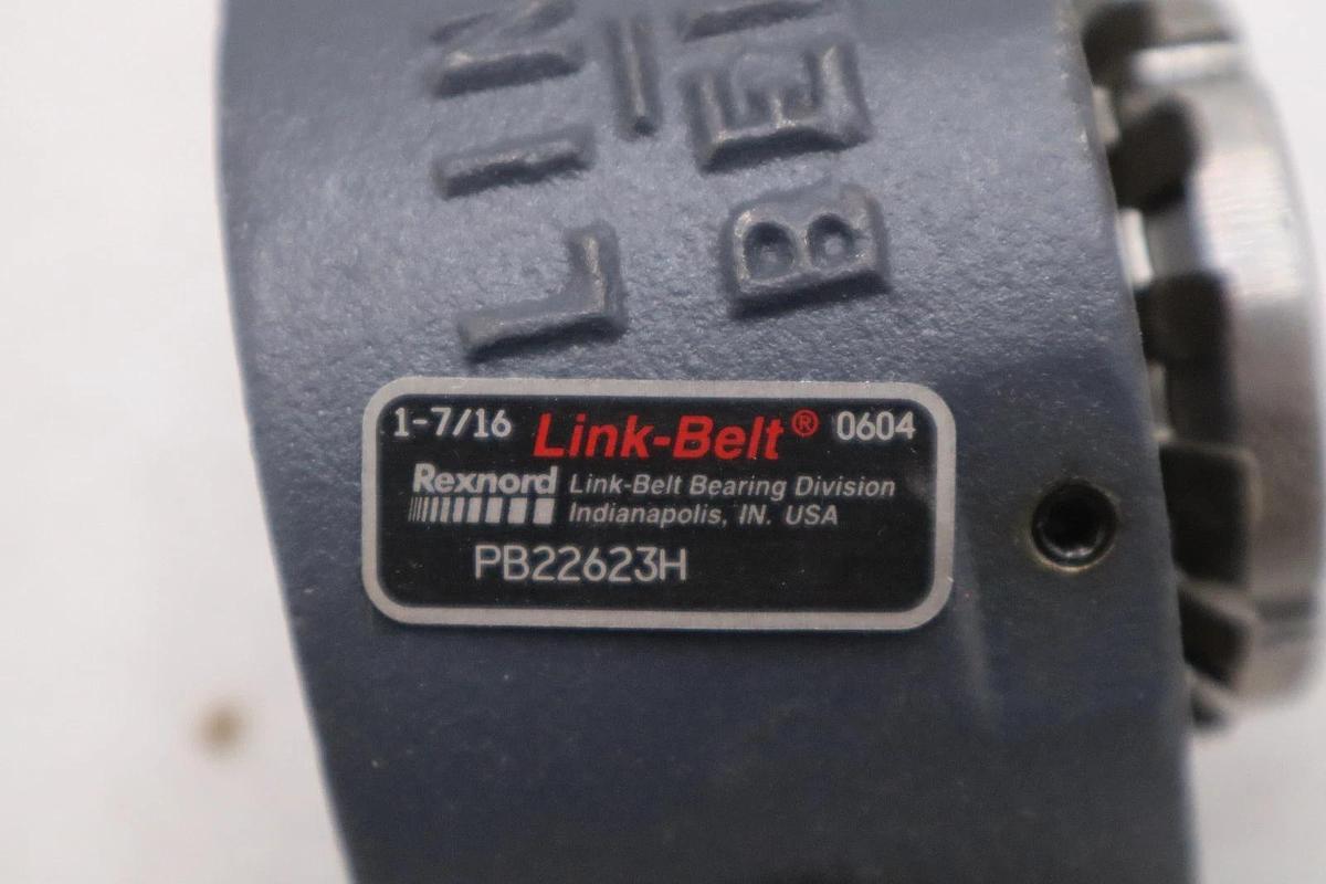 Rexnord Link Belt PB22623H 1-7/16" Pillow Block Roller Bearing STK GF459