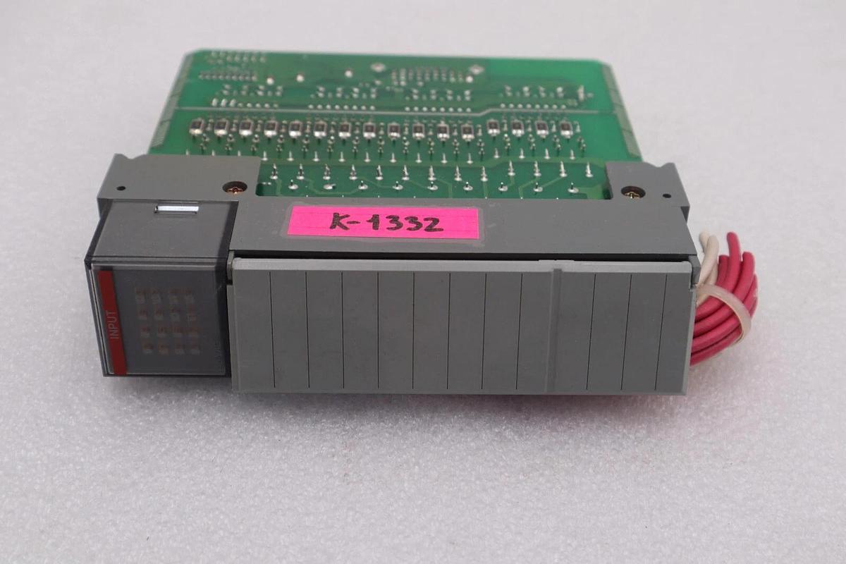 Used ALLEN BRADLEY 1746-IA16 SLC 500 INPUT MODULE SERIES C STOCK #K-1332