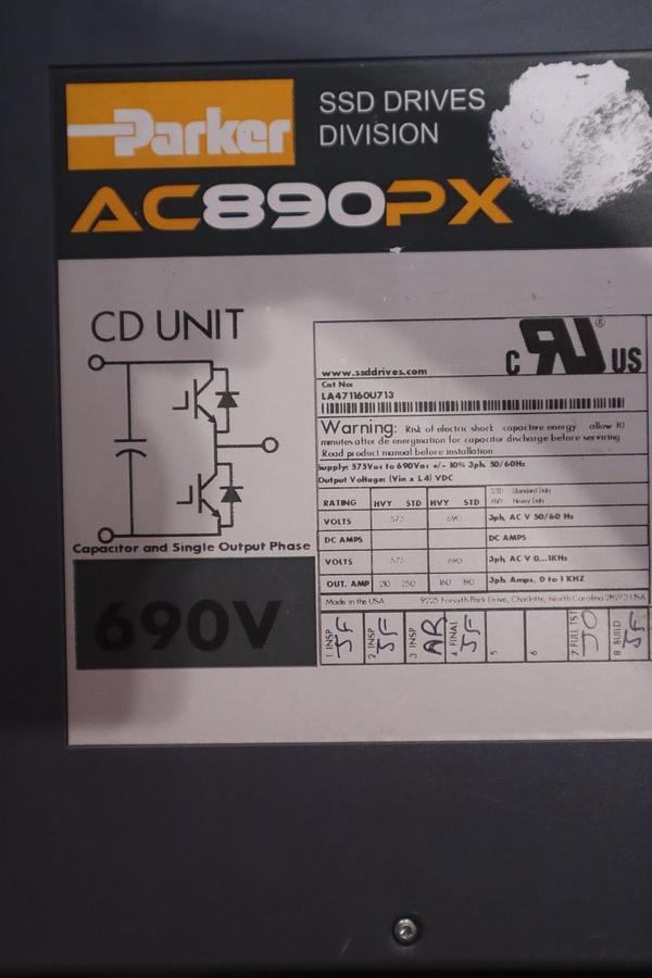 Parker AC890PX LA471160U713 CD Unit For Industrial Use - NEW IN BOX - STK GF966