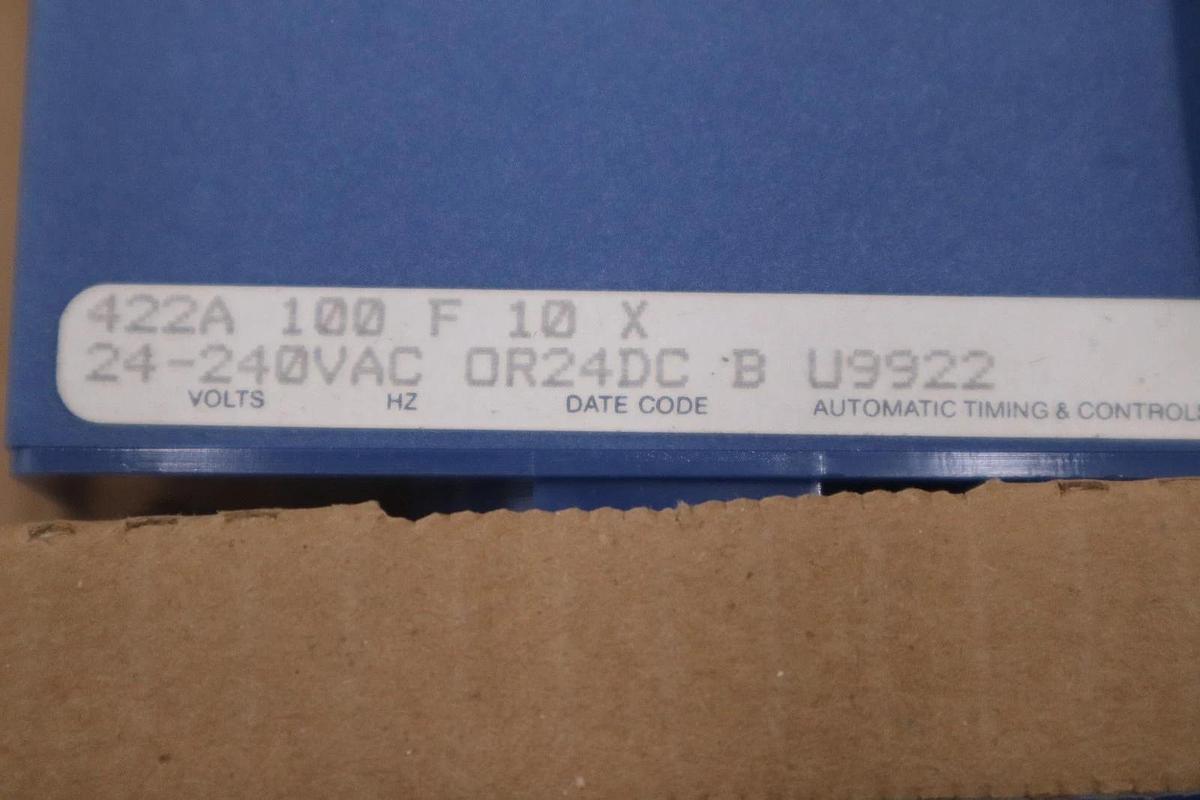 ATC 422A100F10X 82-20 STOCK #GF-689A