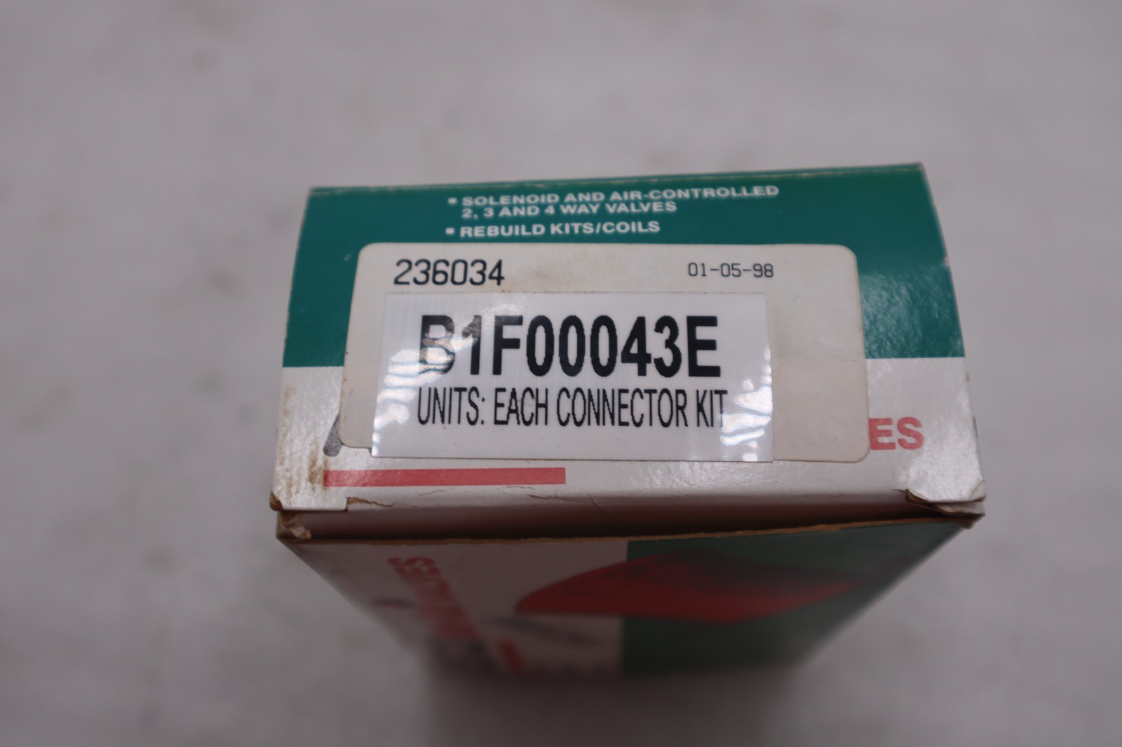 LOT OF 2 - ASCO 236-034 / 236034 - NEW IN BOX - STOCK 1529A