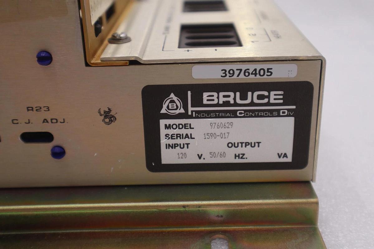 BRUCE 7601SS SOILD STATE SCANNER /3 CHANNEL MDL 9760629 S/N 4492-007 STOCK #2768