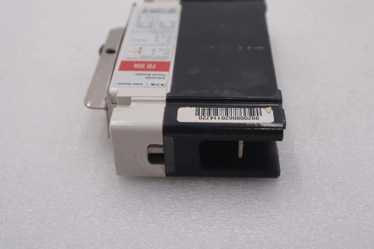 Used Eaton Cutler Hammer Industrial Circuit Breaker FD 35k 1 Pole Used Stock #2677