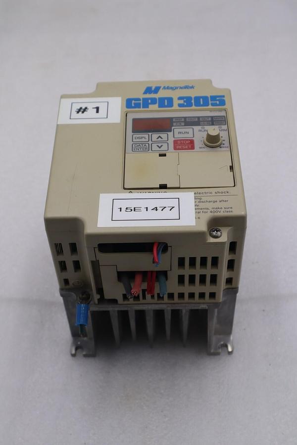 Used MAGNETEK JDB003 AC DRIVE GPD 305 STOCK #L-767