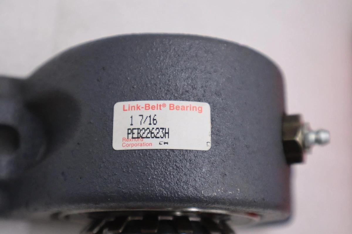 Rexnord Link Belt PEB22623H 1-7/16" Pillow Block Roller Bearing STK GF460