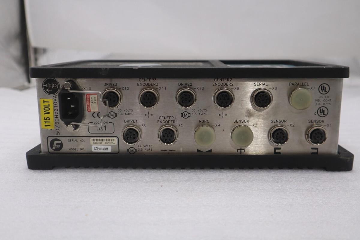Used FIFE CDP-01-MMM CONTROL ASSEMBLY WEB GUIDE 120 / 240 VAC STOCK 619D