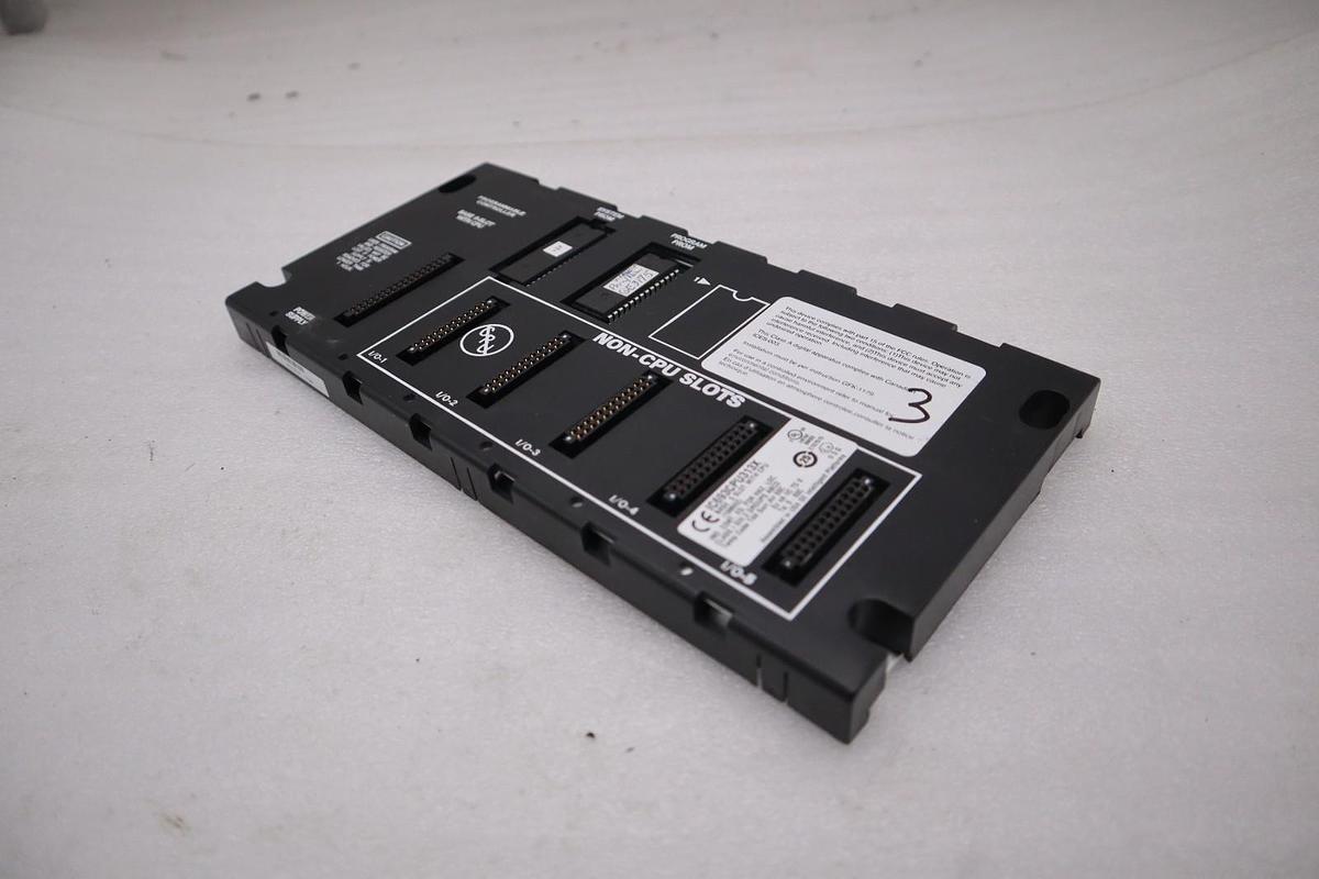 Used GE Intelligent IC693CPU313X Base 5 Slot With CPU Controller STK 5353