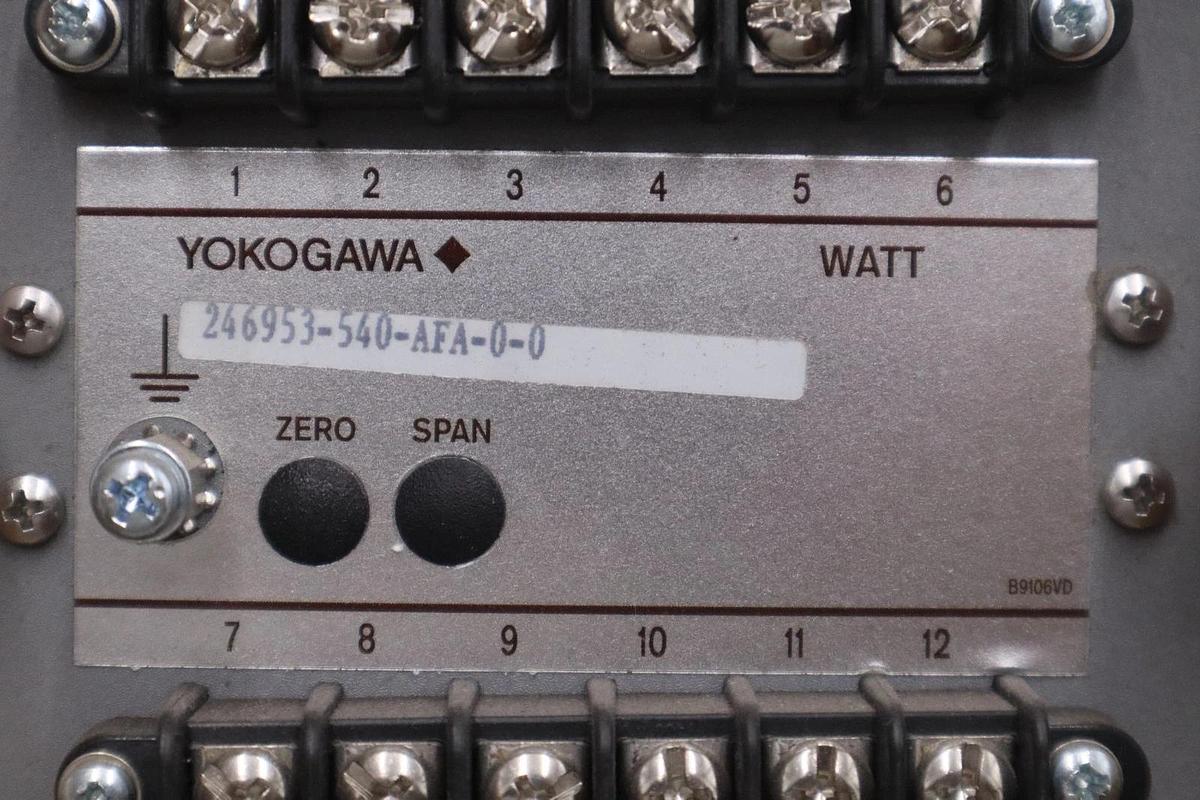 Used YOKOGAWA 246953-540-AFA-0-0 / 246953540AFA00 - NEW IN BOX - STOCK 1388CC
