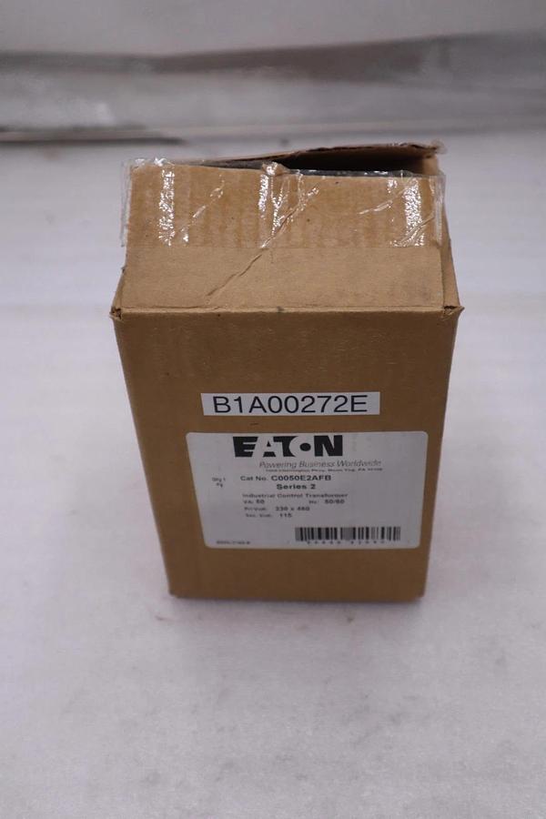 EATON C0050E2AFB Cutler Hammer- 240/480V-120V 50VA Transformer STK 6047